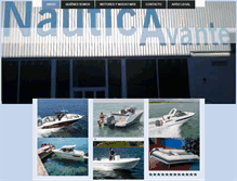 Tablet Screenshot of nautica-avante.com